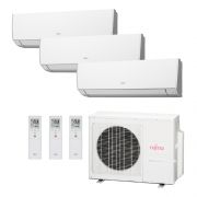 Ar Condicionado Multi Split Inverter Fujitsu 18.000 BTU/h (1x 7.000 1x 9.000 e 1x 12.000) Quente/Fri