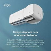 Ar Condicionado Split Hi-Wall Elgin Eco Dream Inverter Wi-Fi 12.000 BTU/h R-32 Frio 220V | HIFC12C2W