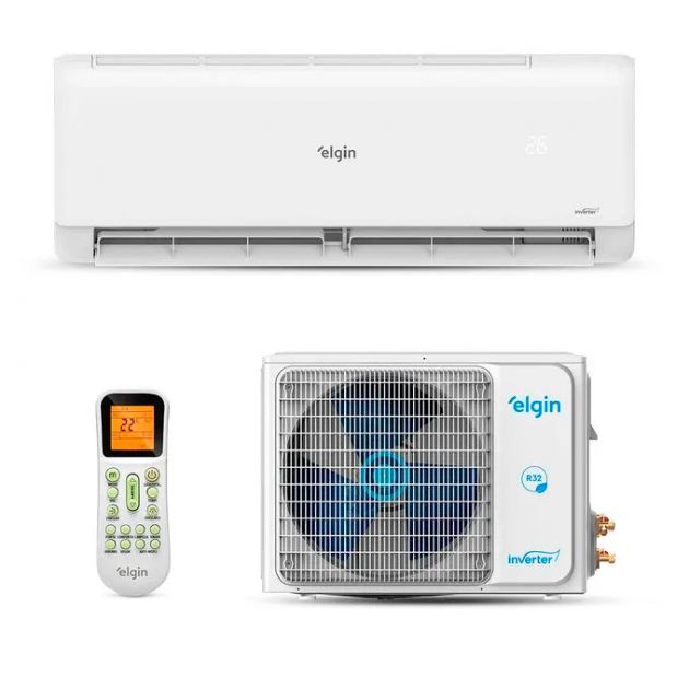 Ar Condicionado Split Hi-Wall Elgin Eco Inverter II 12.000 Btu/h Frio 220V R-32 | Wi-Fi