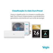 Ar Condicionado Split Hi-Wall Elgin Eco Inverter II 12.000 Btu/h Frio 220V R-32 | Wi-Fi